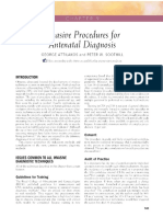 Invasive Procedures For Antenatal Diagnosis PDF