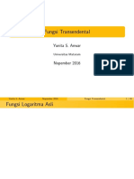 Fungsi Transendental