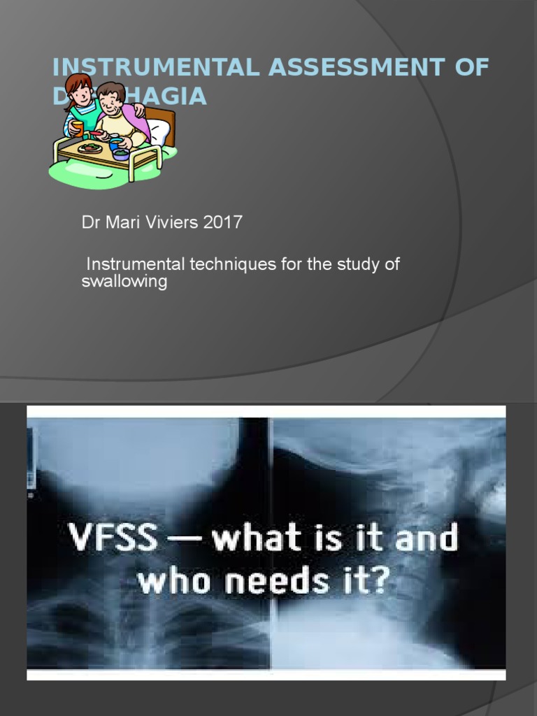 Lecture 4 Instrumental Assessesment of Swallowing 2017 | PDF | Medical ...