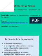 Historia de La Farmacología