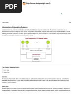 Introduction of Operating Systems - Operating System Tutorial - Studytonight