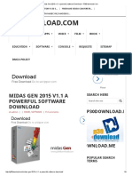 Midas Gen 2015 v1.1 A Powerful Software Download - P30Download