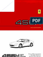 Owners Manual 456M 1998