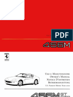 Owners Manual 456M 2000 US