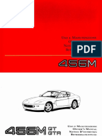 Owners Manual 456M 2001