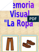 Memoria Visual LA ROPA