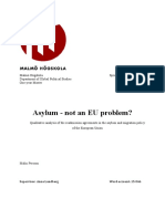 Asylum - Not An EU Problem PDF