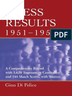 Chess Results, 1951-1960 - A Comprehensive Record