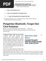 Download Pengertian Bluetooth Fungsi Dan Cara Kerjanya - Pengertian Apapunpdf by baba SN338465855 doc pdf