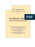 Milieu Divin PDF