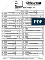 Williamhillus - Pro Football Championship 51 Props - 020217