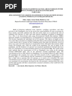 Download Analisis Risiko Paparan Kadmium CD Pada Air Dan Kerang Putih Anadonta Woodiana Di Sungai Pangkajene by Andika Chika SN338469422 doc pdf