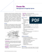 Management Fingertip Injury