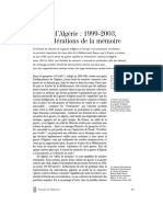 Guerre D'algérie: 1999-2003, Les Accélérations de La Mémoire