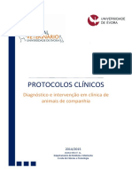 ____Protocolos Clínicos - Diagnóstico e Intervenção Em Clínica de Animais de Companhia