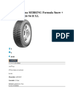 Anvelope Iarna SEBRING Formula Snow