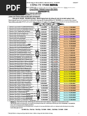 BG Nova 03-02-17 Excel | PDF