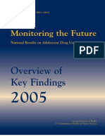 Monitoring The Future: Overview of Key Findings