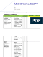 Plan de Autoevalucion Institucional Institucion Educativa