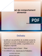 Tulburari de Comportament Alimentar