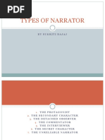 Types of Narrator