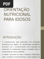 NUTRIÇÃO IDOSO