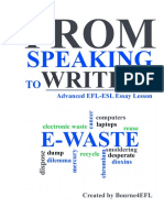 Electronic Waste Essay Lesson