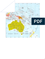 Mapa de Oceania