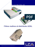 Guide Installation Filtre ADSL