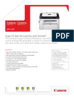 Canon Fax-L150 and L170