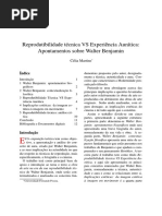 6 - Reprodutibilidade Técnica X Experiência Aurática