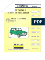 (RENAULT) Manual de Taller Renault 6
