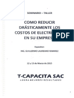 Curso Como Reducir Costos de Electricidad en Su Empresa 03.2015 - Rev