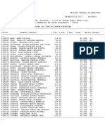 Resultados I Examen Idepunp