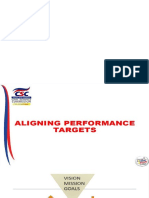 Aligning of Performance Targets