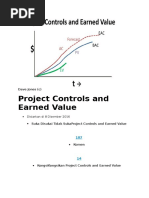 Project Controls and Earned Value