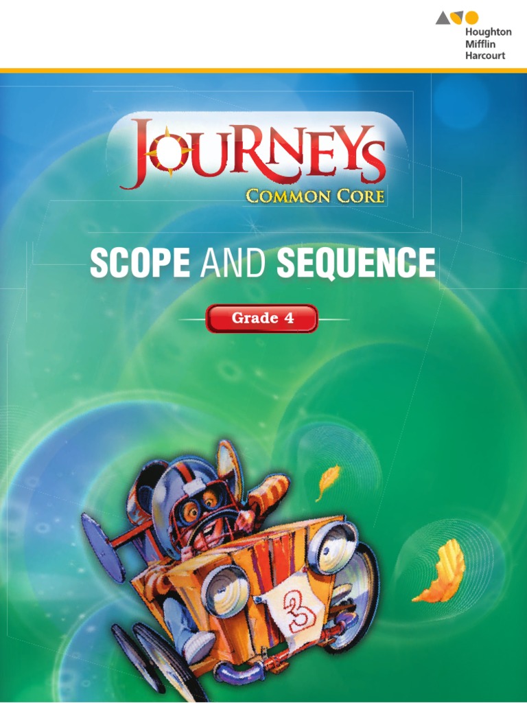 journeys 3rd grade scope and sequence