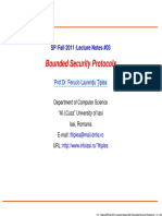 Bounded Security Protocols