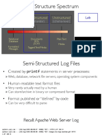The Structure Spectrum: Structured Semi-Structured Unstructured