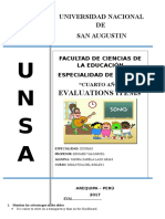 U N S A: Evaluations Items