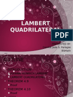 Lambert Quadrilateral