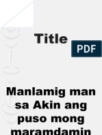 Maging Akin Muli - Aquino SJ