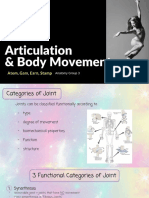 Articulation Body Movement