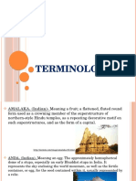 History of Architecture Terminologies
