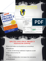 One-Page Project Manager - LDP 14 Mei 2016