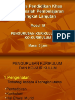 Modul 15 Kurikulum & Kokurikulum Permurnian