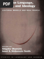 Japanese Language, Gender, and Ideology - Cultural Models and Real