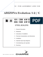 INSTRUCTIONS FOR ASSEMBLY AND USE OF ARIZONA EVOLUTION STEEL BOILERS