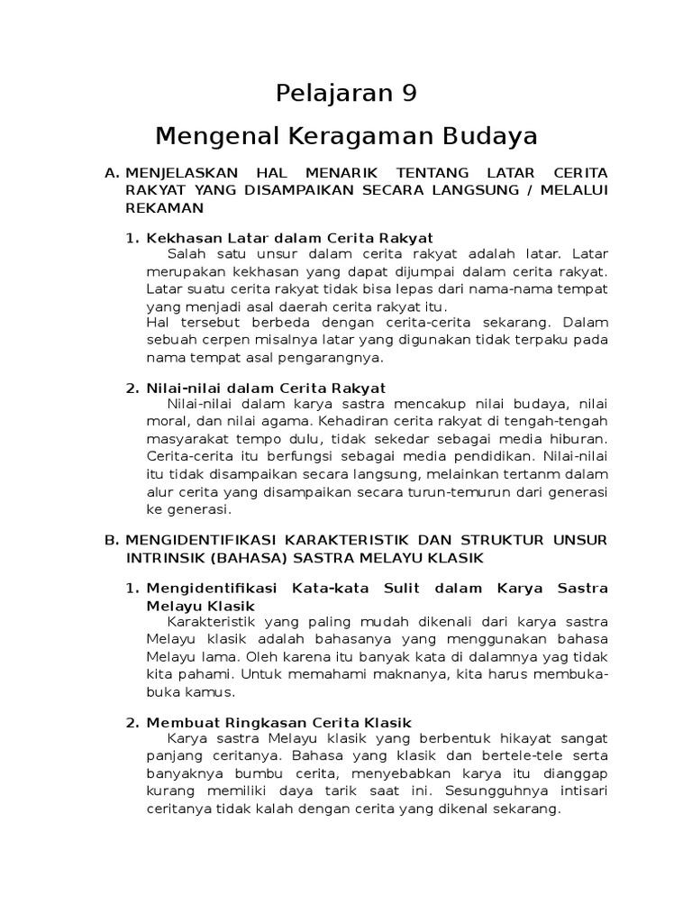 Pelajaran 9