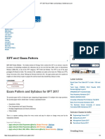 IIFT 2017 Exam Pattern and Syllabus _ Getentrance